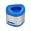 Yumbox Cubi Thermal Food Jar for Kids - Easy Carry and Open Lid 10 oz  - Surf Blue-6