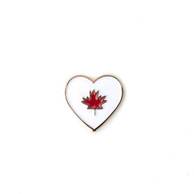 Canada Heart Enamel Pin