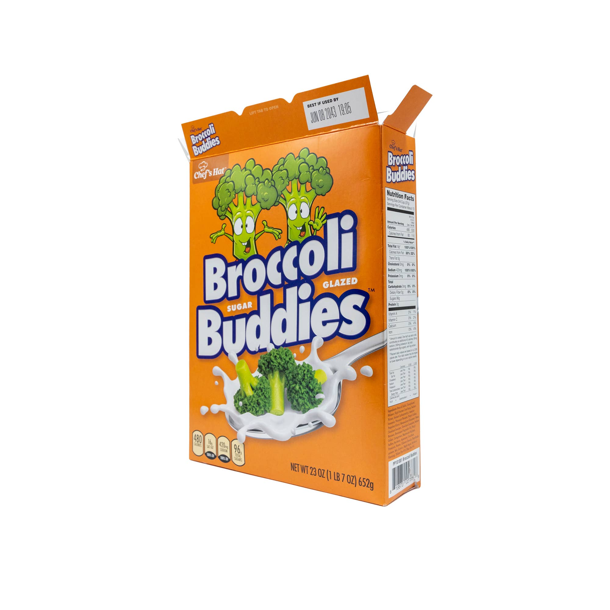 Prank Cereal Box: Broccoli Buddies