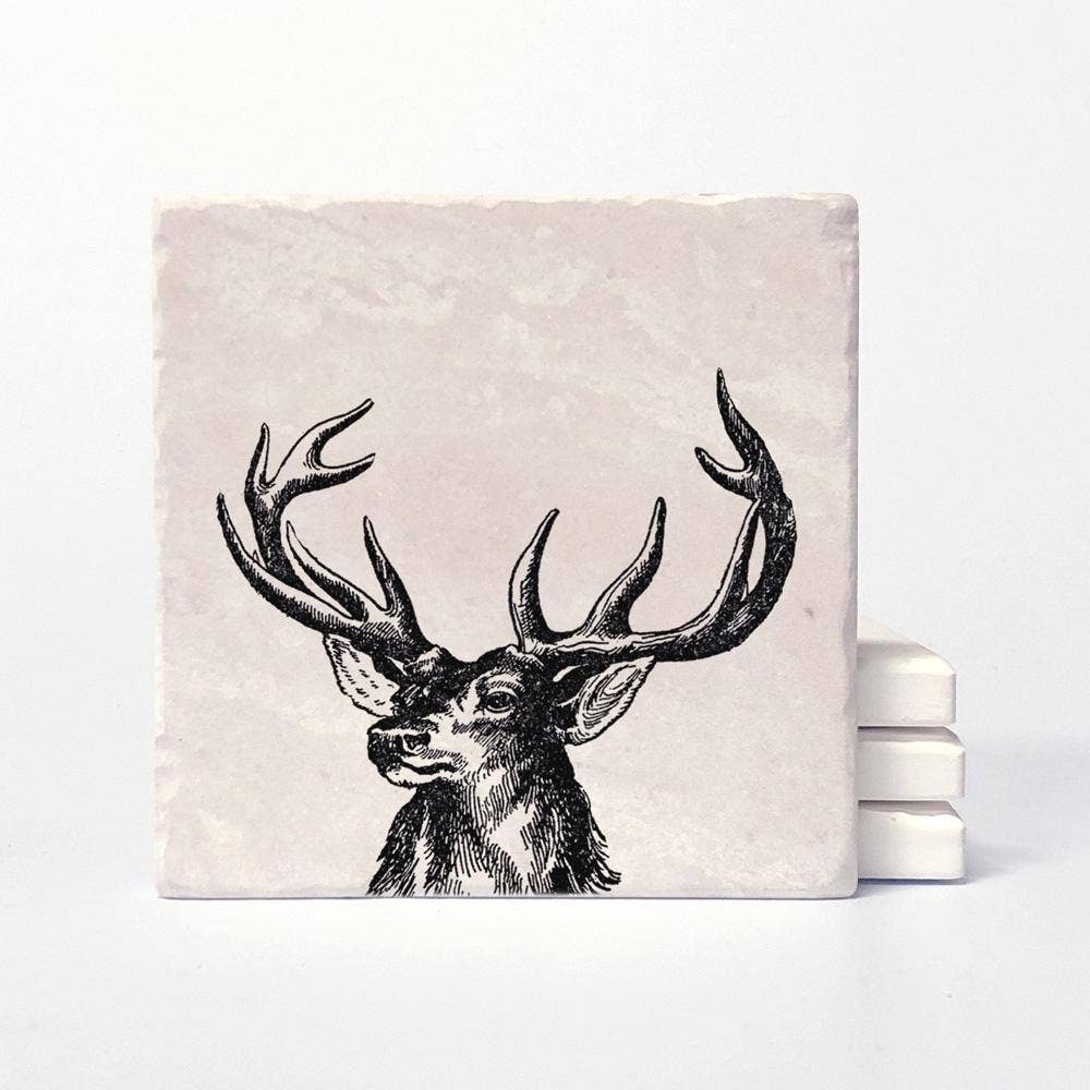 Vintage Buck Coasters