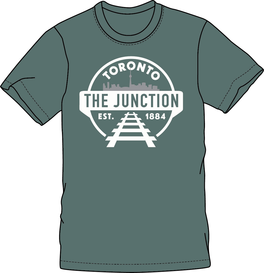 Buy blue-spruce The Junction Toronto Adult T-Shirt (various colours)