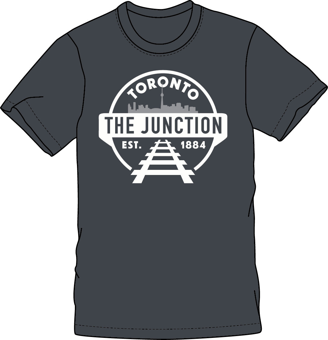 Buy graphite The Junction Toronto Adult T-Shirt (various colours)