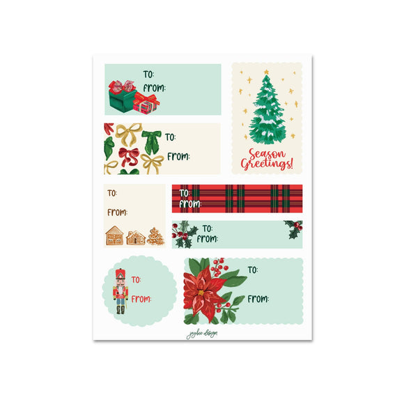 Holiday Gift Labels