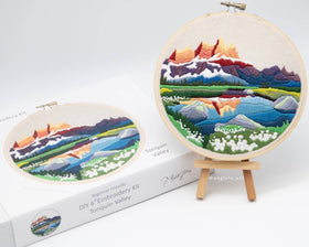 Tonquin Valley DIY Embroidery Kit