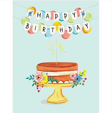 Happy Birthday Party Card - 0