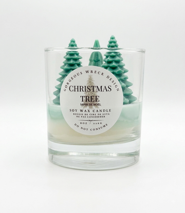 Christmas Tree Dessert Candle - 0