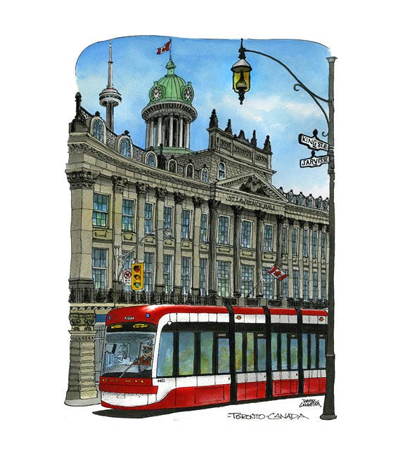 2027 Toronto Streetcar Calendar