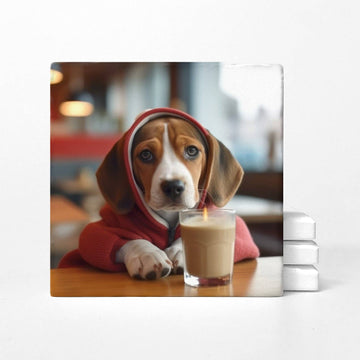Cozy Canines With Coffee Coasters - 0