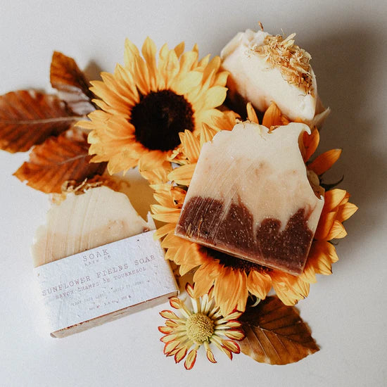 Sunflower Fields Soap: Fall Collection