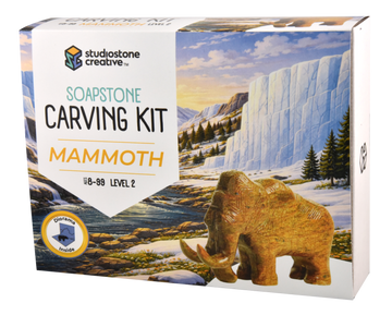 Mammoth Soapstone Carving Kit
