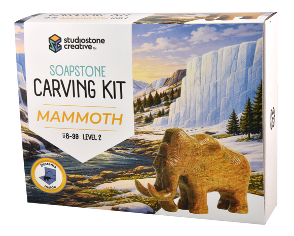 Mammoth Soapstone Carving Kit