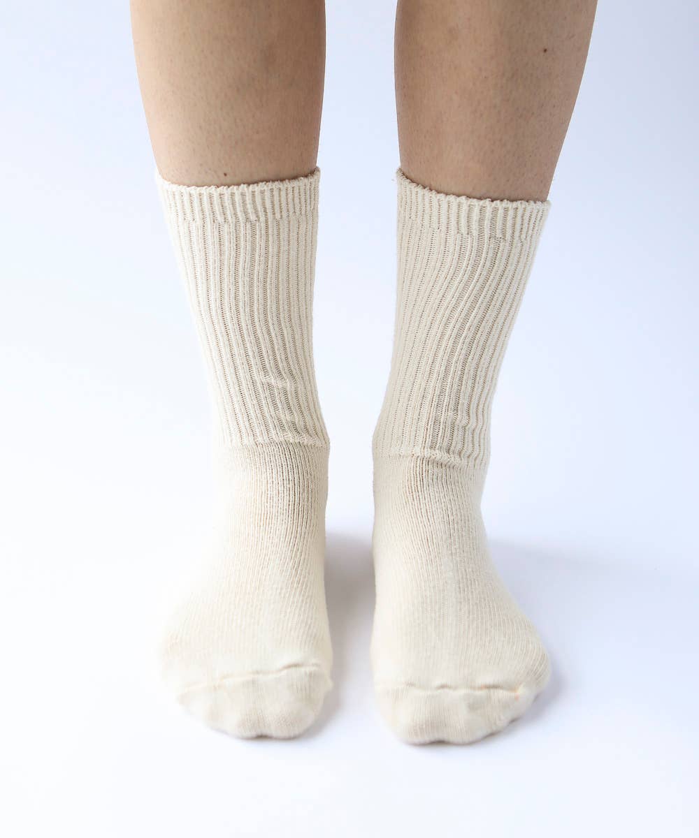 Buy natural Dyed Cotton Socks | Made in Canada | Various Colours