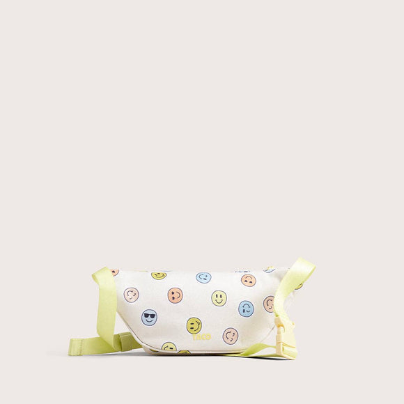 Charles - Smiley Cream Belt Bag