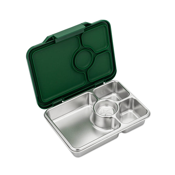 Yumbox Prêt – Leakproof Stainless Steel Lunch Box - Dublin Green
