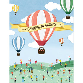 Congrats Balloons Card - 0
