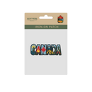 Canada Letter Camping Nature Canoe Mountain Maple Leaf Embroidered Iron-On Patch-2
