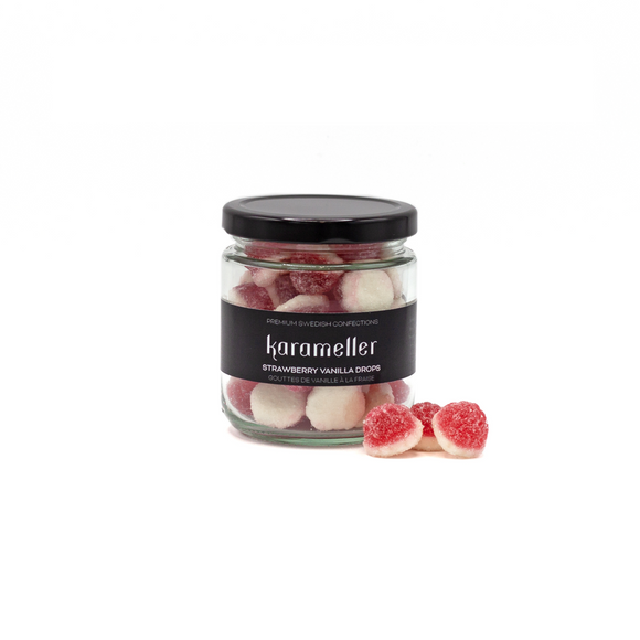 Strawberry Vanilla Drops - 200g Jar