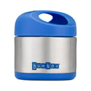 Yumbox Cubi Thermal Food Jar for Kids - Easy Carry and Open Lid 10 oz  - Surf Blue-1