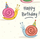 Snail Birthday Card-3
