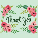 Thank You Floral - Greeting Card-3