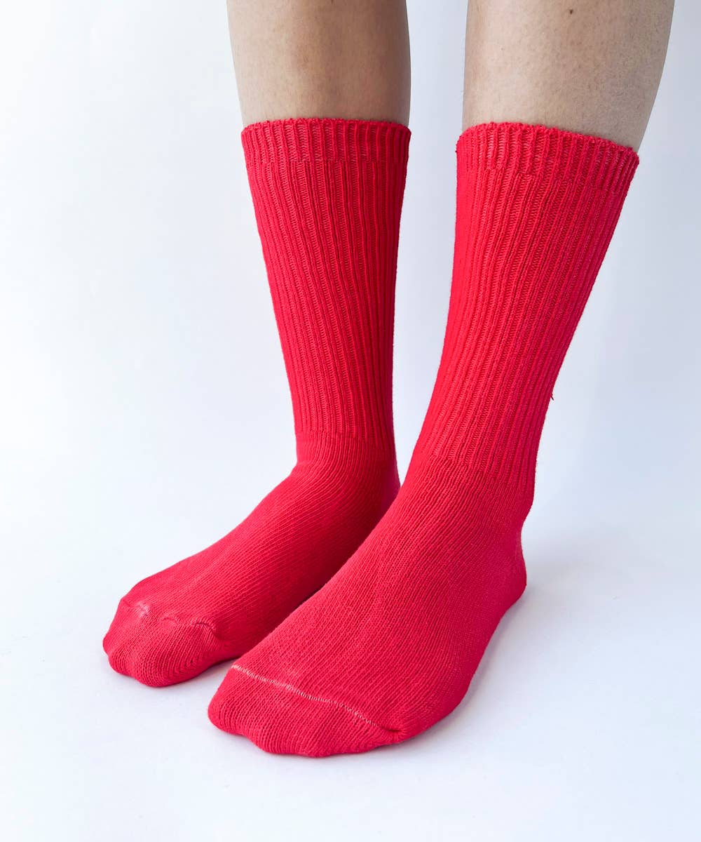 Dyed Cotton Socks | Made in Canada | Various Colours