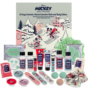 Mickey Ski 24 Day Cosmetic Advent Calendar