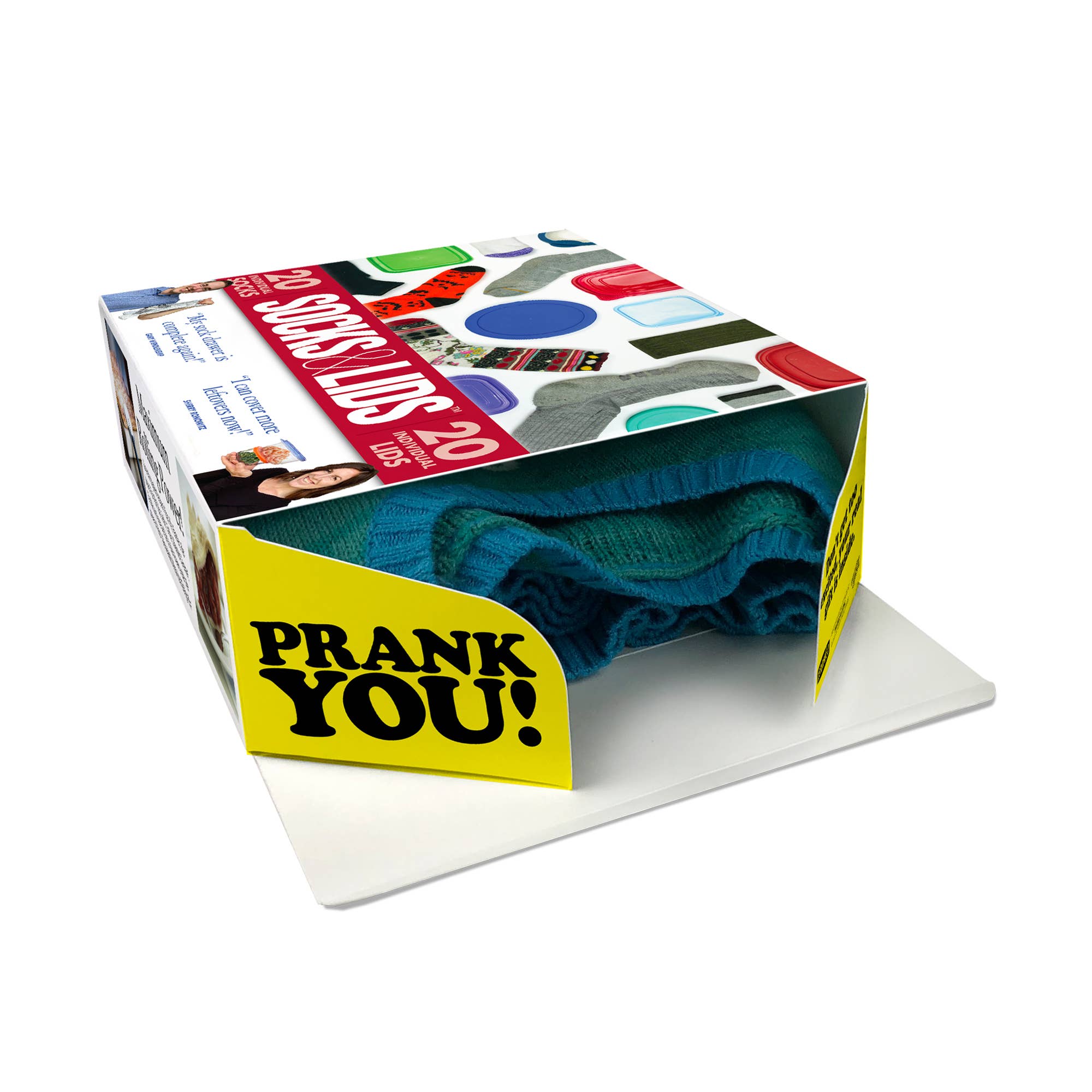 Prank Gift Box Socks & Lids
