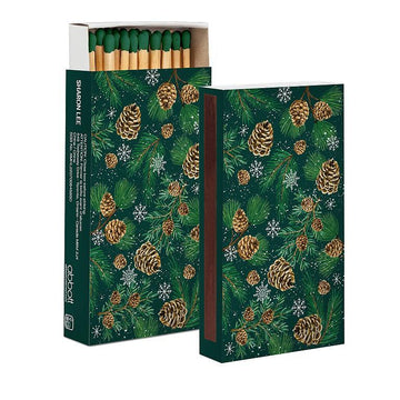 Pinecones and Branches Matches- 45 Sticks