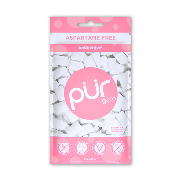 PUR Bubblegum Gum (55pc Bag)