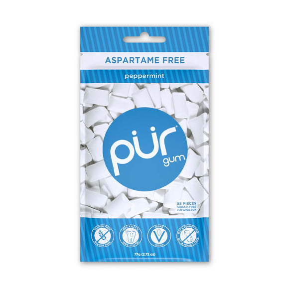PUR Peppermint Gum (55pc Bag)