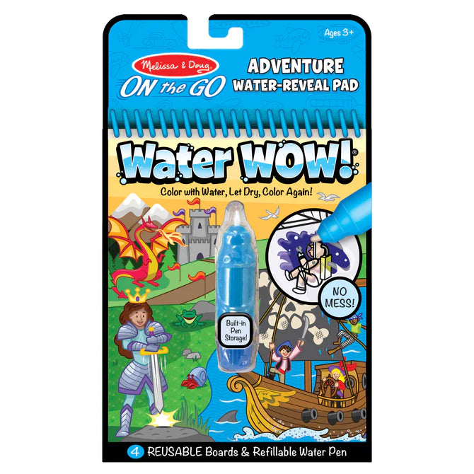 Water Wow! Reusable Water-Reveal Activity Pad - Adventure (Melissa & Doug)