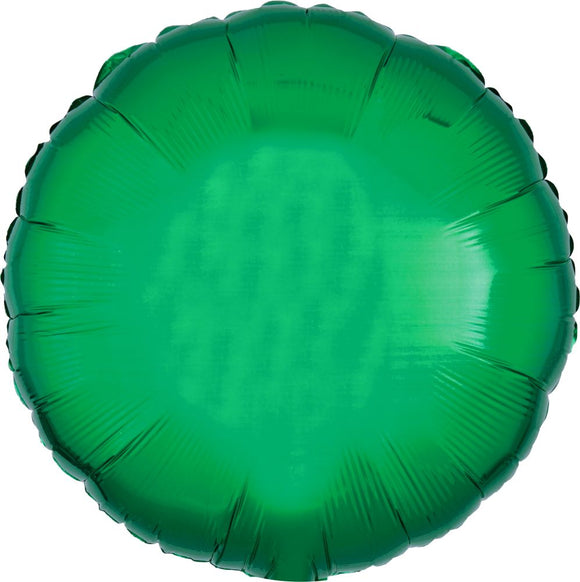 18" Mylar/Foil Circle Helium Balloons (various colours)