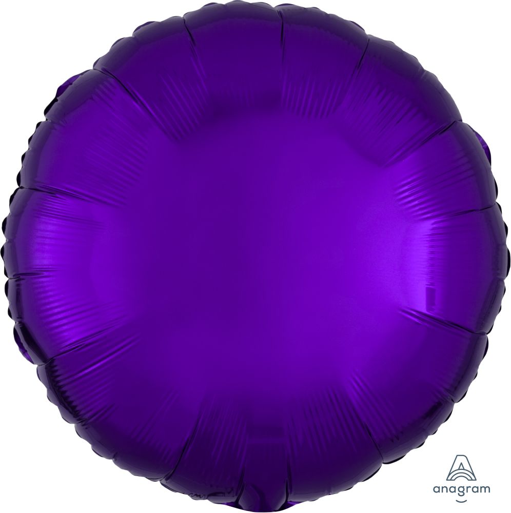 18" Mylar/Foil Circle Helium Balloons (various colours)