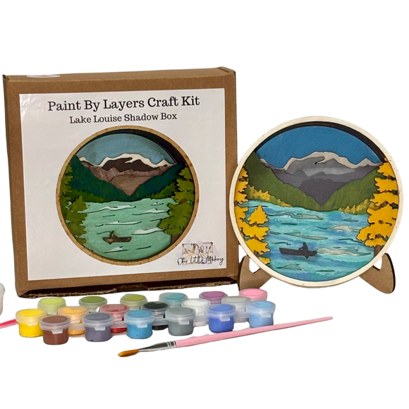 Lake Louise Shadow Box