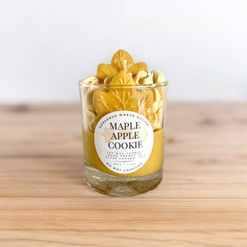 Maple Apple Cookie Dessert Candle - 0