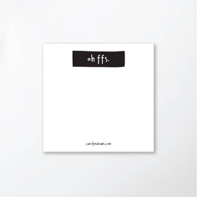 Oh FFS Post-it™ Sticky Notes