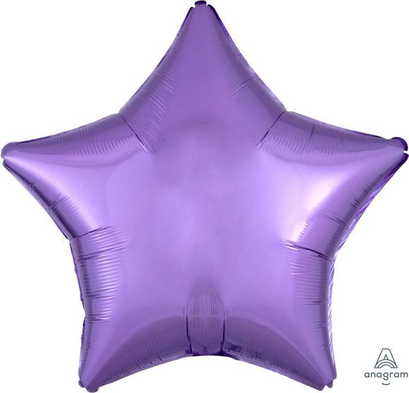 18" Mylar/Foil Star Helium Balloons (various colours)