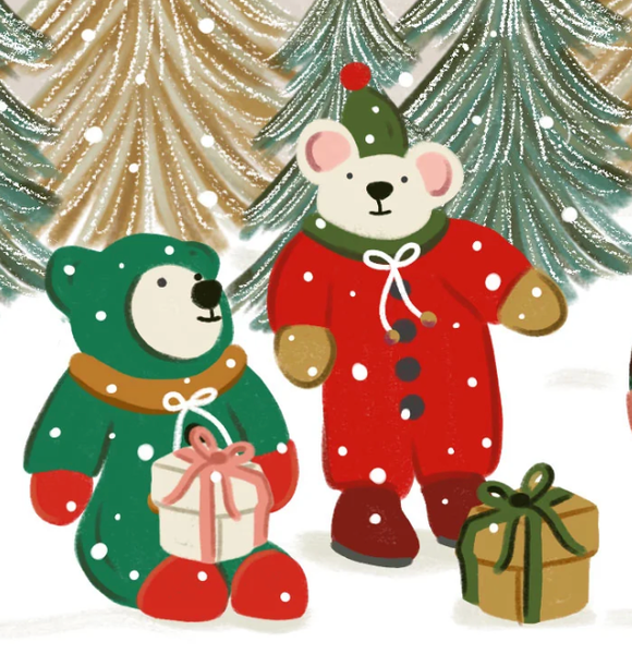 Bear Christmas Card