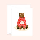 Canadian Grizzly Bear Card-5