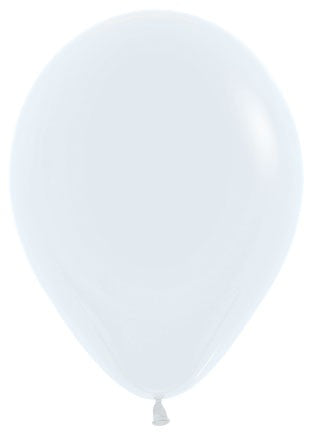 Buy white 11&quot; Inflated Latex Balloons (various colours)