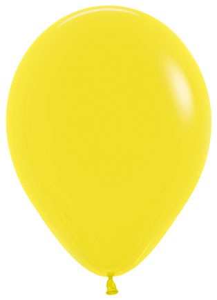 11" Inflated Latex Balloons (various colours) - 0