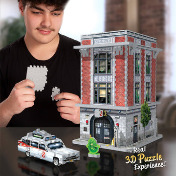 Ghostbusters Firehouse Headquarters 3D Puzzle - 0