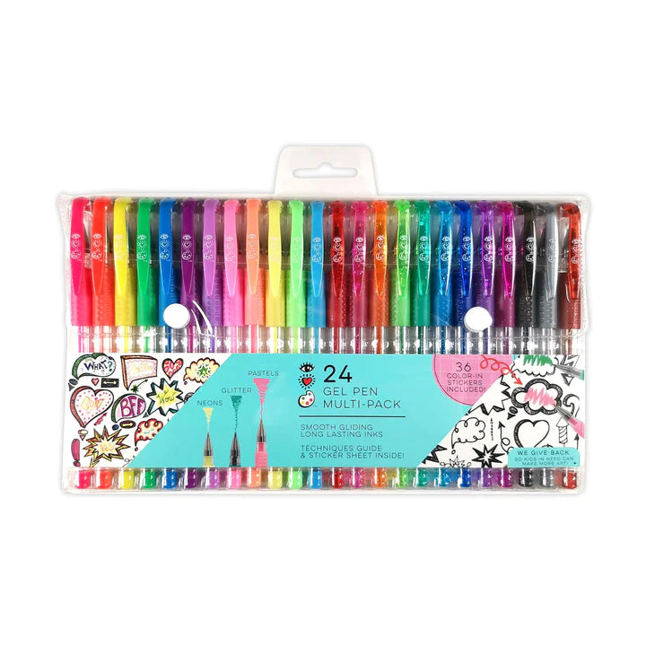 24 Gel Pens Multipack