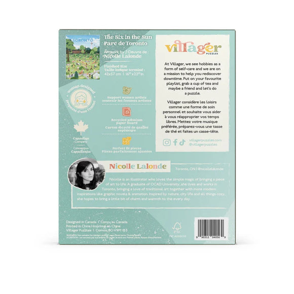 Villager Puzzles | The Six in the Sun | 500-Piece Puzzle for Adults