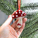 Red Mushroom Ornament-1