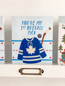 First Overall Pick Toronto Leaf Hockey Jersey -Birthday Card-2