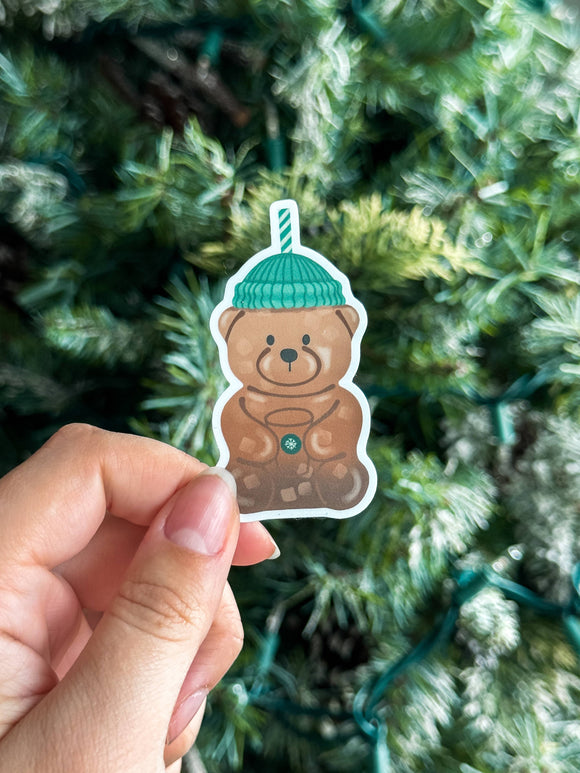 Bearista Cup - Coffee Shop Vinyl Sticker