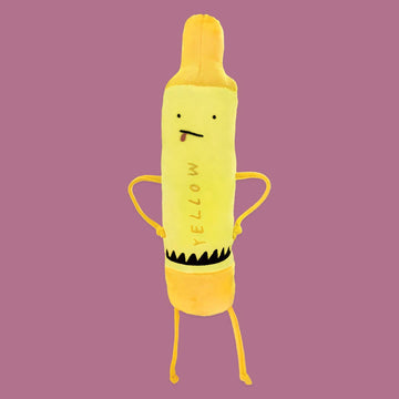 The Day The Crayons Quit Yellow 12" Plush