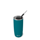 24oz Peacock Blue Tumbler with Straw-2