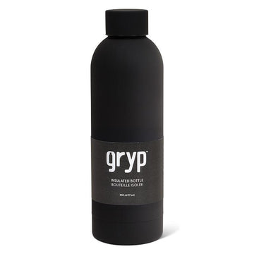 Buy black Toronto and Junction - Engraved Soft Touch Thermal Water Bottle